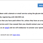 gb.com holder page on gb.com and *.gb.com