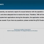 ICANN's new TLD application system is offline