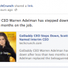 GoDaddy Hiring New CEO Techcrunch Don’t Check Basic Facts Techcrunch didn't do basic fact checking before running a story on GoDaddy