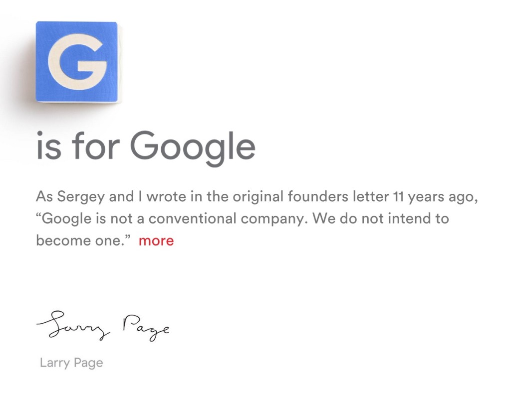 g-for-google