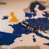 ICANN Writes to ALL European Union Privacy Authorities Padlock over EU map symbolizing the EU General Data Protection Regulation or GDPR. Designed to harmonize data privacy laws across Europe.